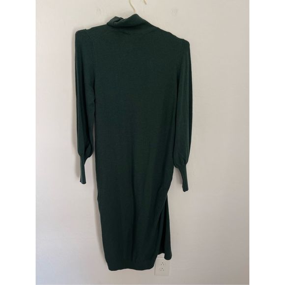 TED BAKER Aavvaa Ruched Knitted Turtleneck Dress Size 4 NWT - Picture 9 of 10